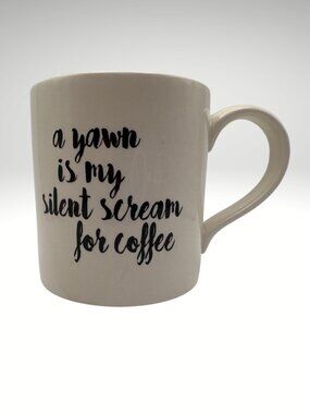 Royal Stafford A Yawn Is My Silent Scream Funny Coffee Mug Gift (SKU:304MIMG)
